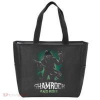 Shamrock And Roll Irish Rock Music Monster Tote Bag thumb 0