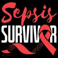 Sepsis Awareness  Red Ribbon  Sepsis Survivor Women's Hoodie thumb 2