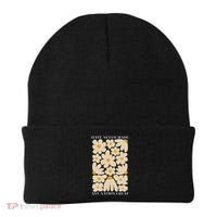 Subtle Anti-Trump Retro Boho Floral Feminist Resist Protest Beanie thumb 0