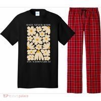 Subtle Anti-Trump Retro Boho Floral Feminist Resist Protest Pajama Set thumb 0