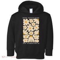 Subtle Anti-Trump Retro Boho Floral Feminist Resist Protest Toddler Hoodie thumb 0