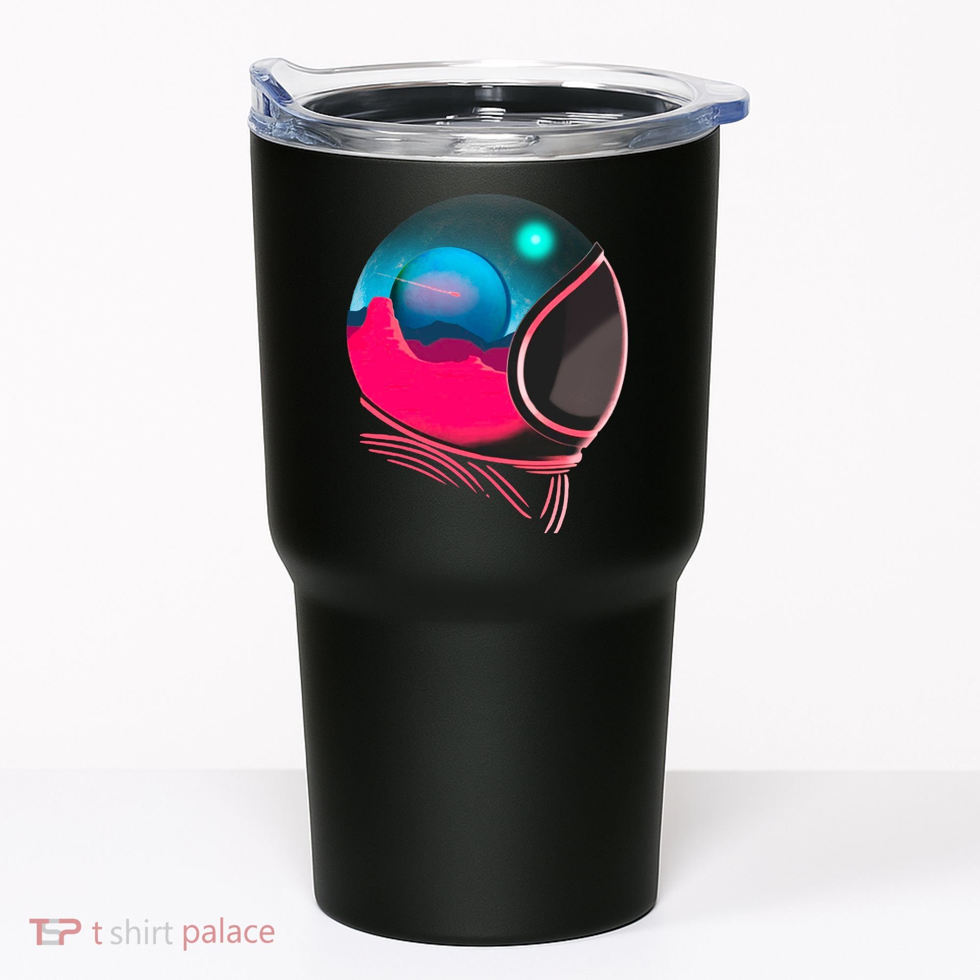 Space Adventure Red Planet Astronaut Tumbler