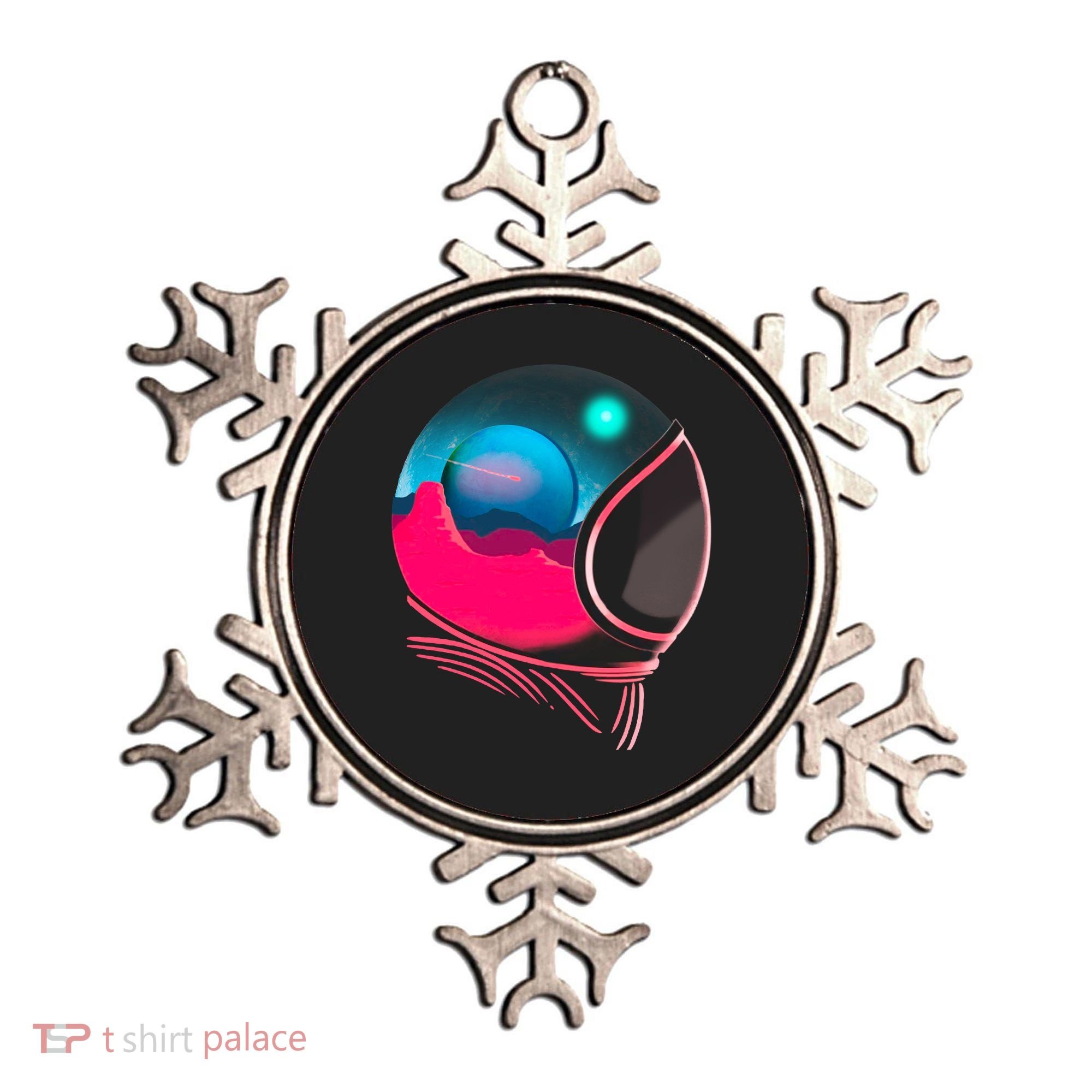 Space Adventure Red Planet Astronaut Ornament