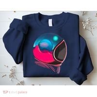 Space Adventure Red Planet Astronaut Sweatshirt thumb 2
