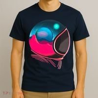 Space Adventure Red Planet Astronaut T-Shirt thumb 3