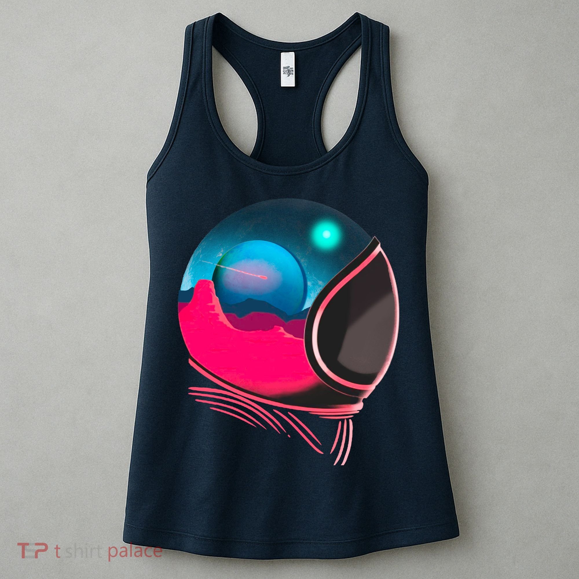 Space Adventure Red Planet Astronaut Women's Tank Top