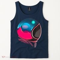Space Adventure Red Planet Astronaut Tank Top thumb 2