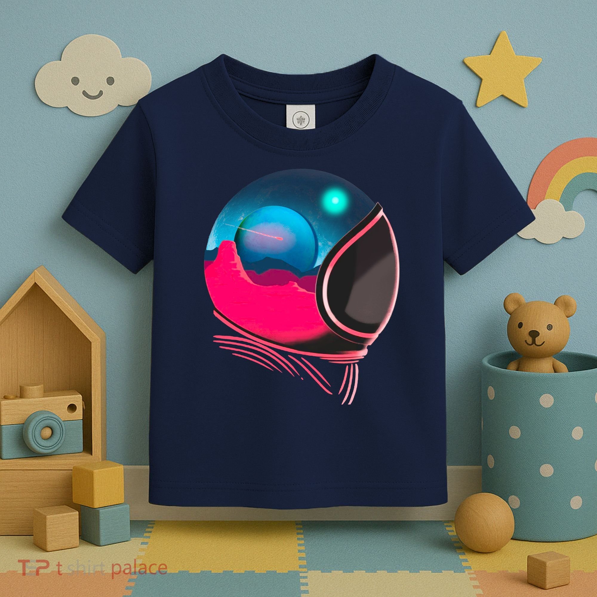 Space Adventure Red Planet Astronaut Toddler T-Shirt