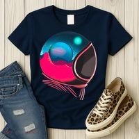 Space Adventure Red Planet Astronaut Women's T-Shirt thumb 3