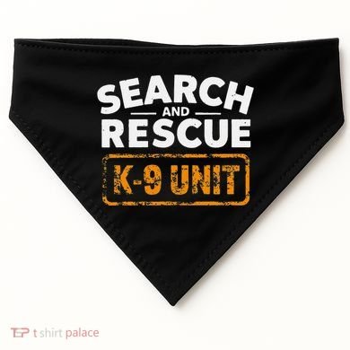 Search And Rescue Team Sar Emergency Response USA-Made Doggie Bandana