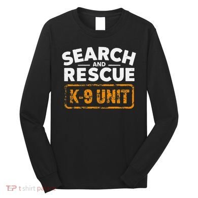Search And Rescue Team Sar Emergency Response Long Sleeve Shirt