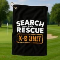 Search And Rescue Team Sar Emergency Response Golf Towel thumb 1