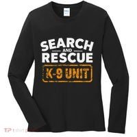 Search And Rescue Team Sar Emergency Response Women's Long Sleeve Shirt thumb 0