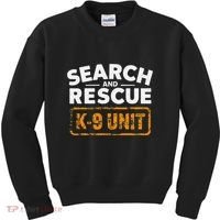 Search And Rescue Team Sar Emergency Response Kids Sweatshirt thumb 0