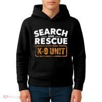 Search And Rescue Team Sar Emergency Response Kids Hoodie thumb 4