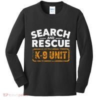 Search And Rescue Team Sar Emergency Response Kids Long Sleeve Shirt thumb 0