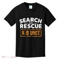 Search And Rescue Team Sar Emergency Response Kids T-Shirt thumb 0