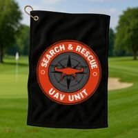 Search And Rescue Team Sar Emergency Response Golf Towel thumb 1