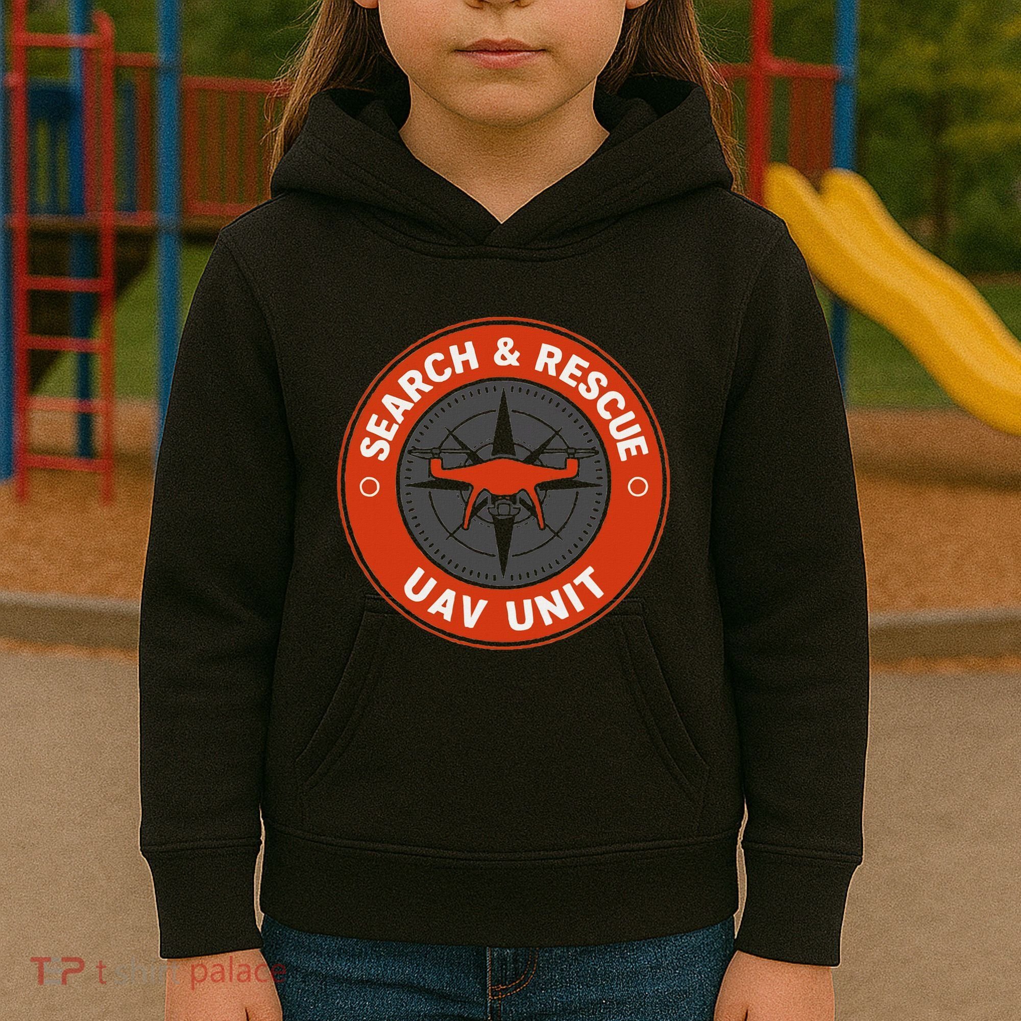 Search And Rescue Team Sar Emergency Response Kids Hoodie