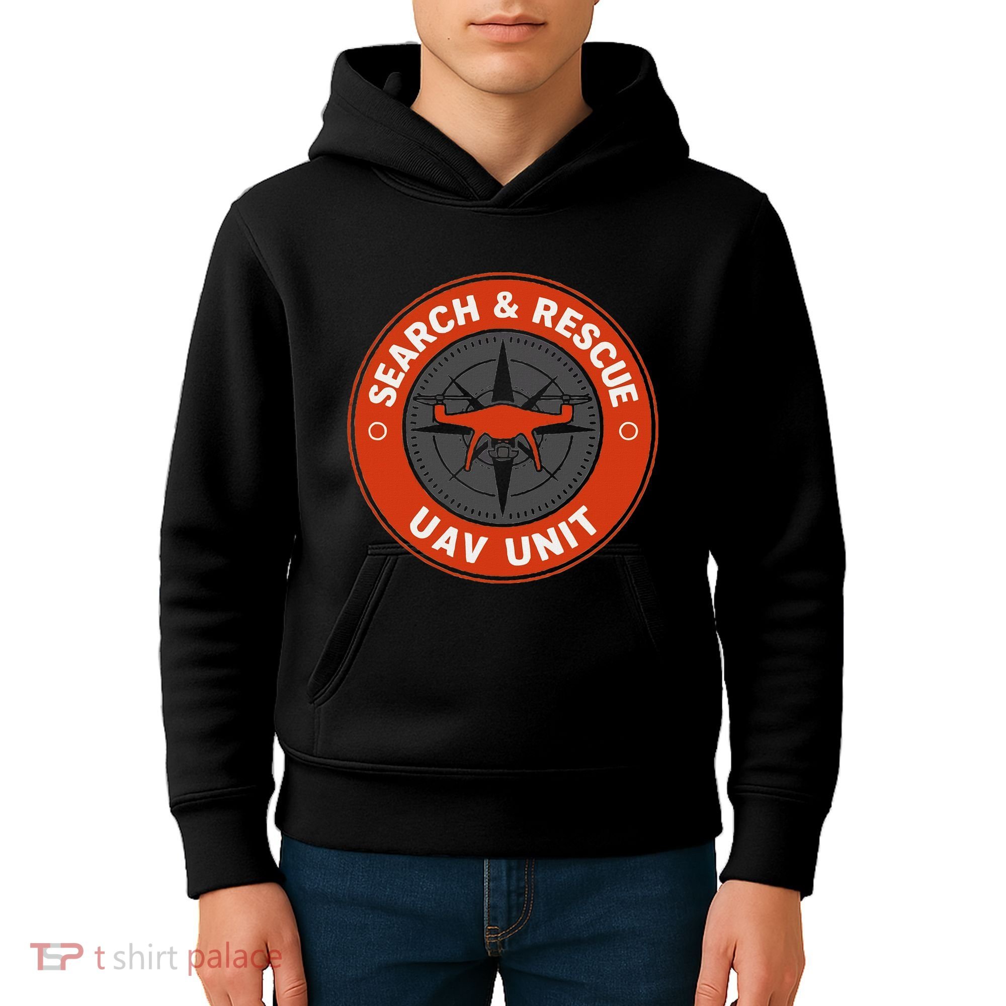 Search And Rescue Team Sar Emergency Response Kids Hoodie