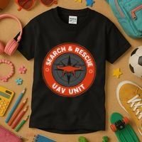 Search And Rescue Team Sar Emergency Response Kids T-Shirt thumb 3