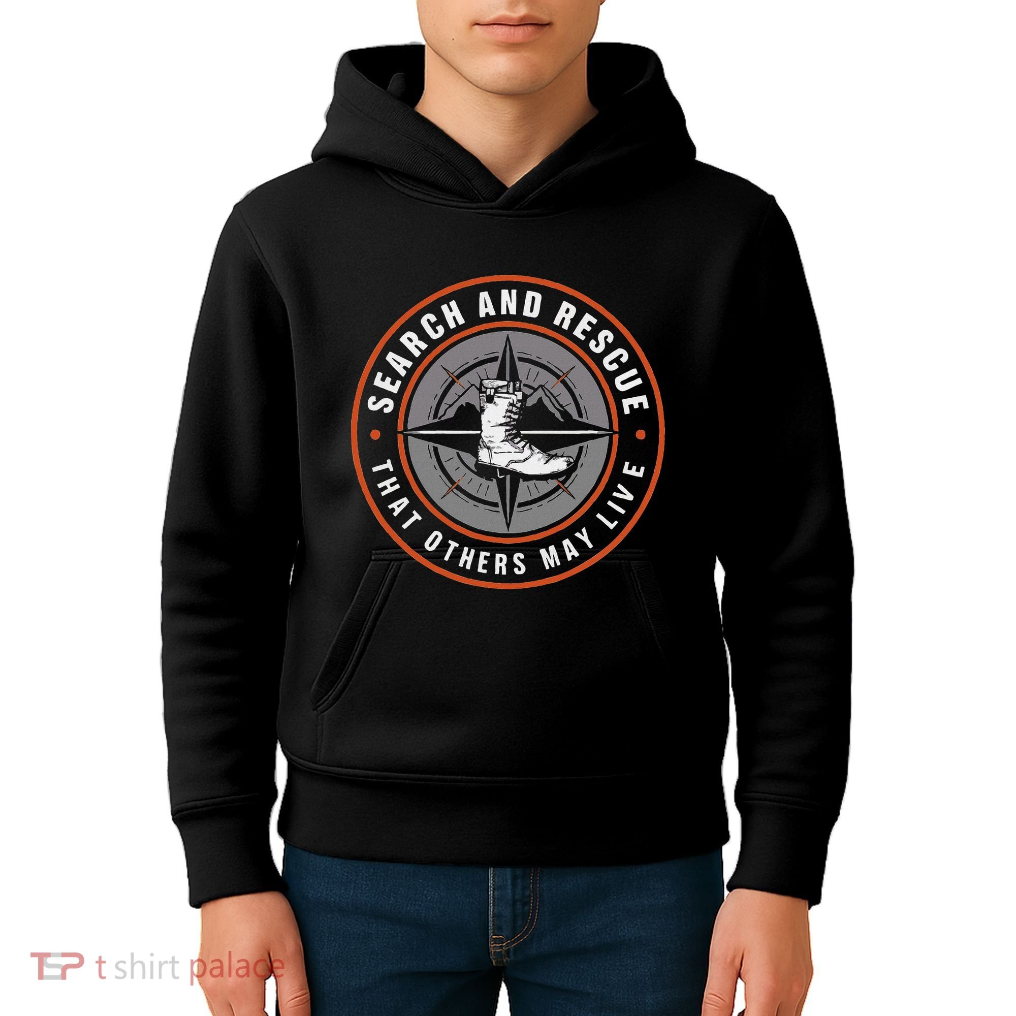 Search And Rescue Team Sar Emergency Response Kids Hoodie