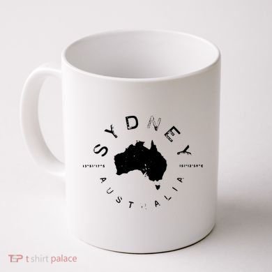 Sydney Australia Retro Vintage Graphic Coffee Mug