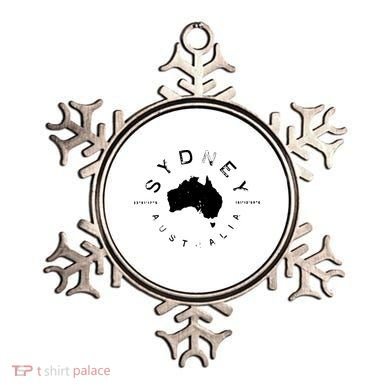 Sydney Australia Retro Vintage Graphic Ornament