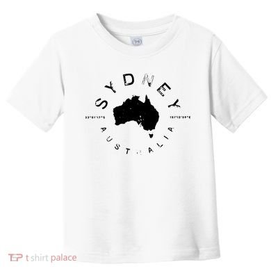 Sydney Australia Retro Vintage Graphic Toddler T-Shirt