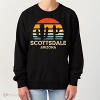 Scottsdale Arizona Retro Sunset Women's Sweatshirt thumb 0