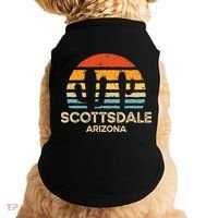 Scottsdale Arizona Retro Sunset Doggie Tank thumb 0