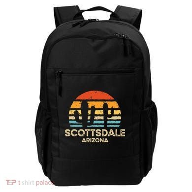 Scottsdale Arizona Retro Sunset Backpack