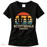 Scottsdale Arizona Retro Sunset Women's T-Shirt thumb 0