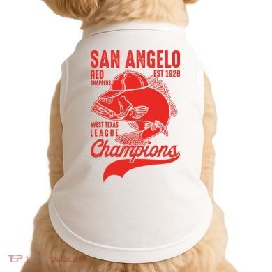 San Angelo Red Snappers West Texas League Champions Doggie Tank