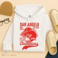 San Angelo Red Snappers West Texas League Champions Hoodie thumb 4