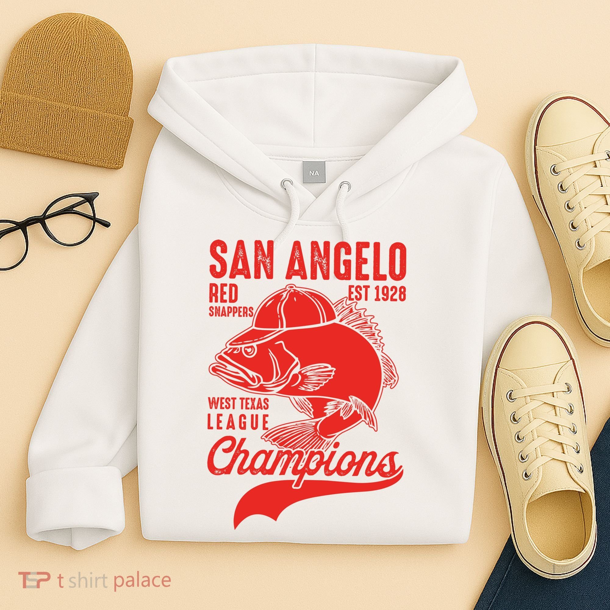 San Angelo Red Snappers West Texas League Champions Hoodie