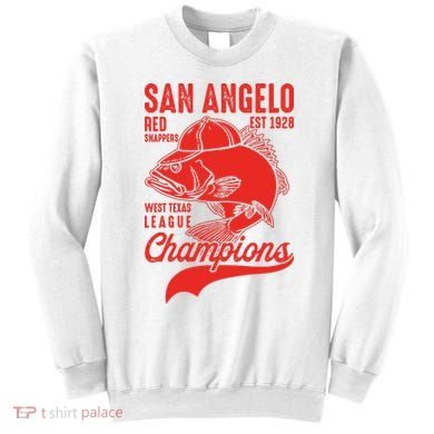 San Angelo Red Snappers West Texas League Champions Sweatshirt