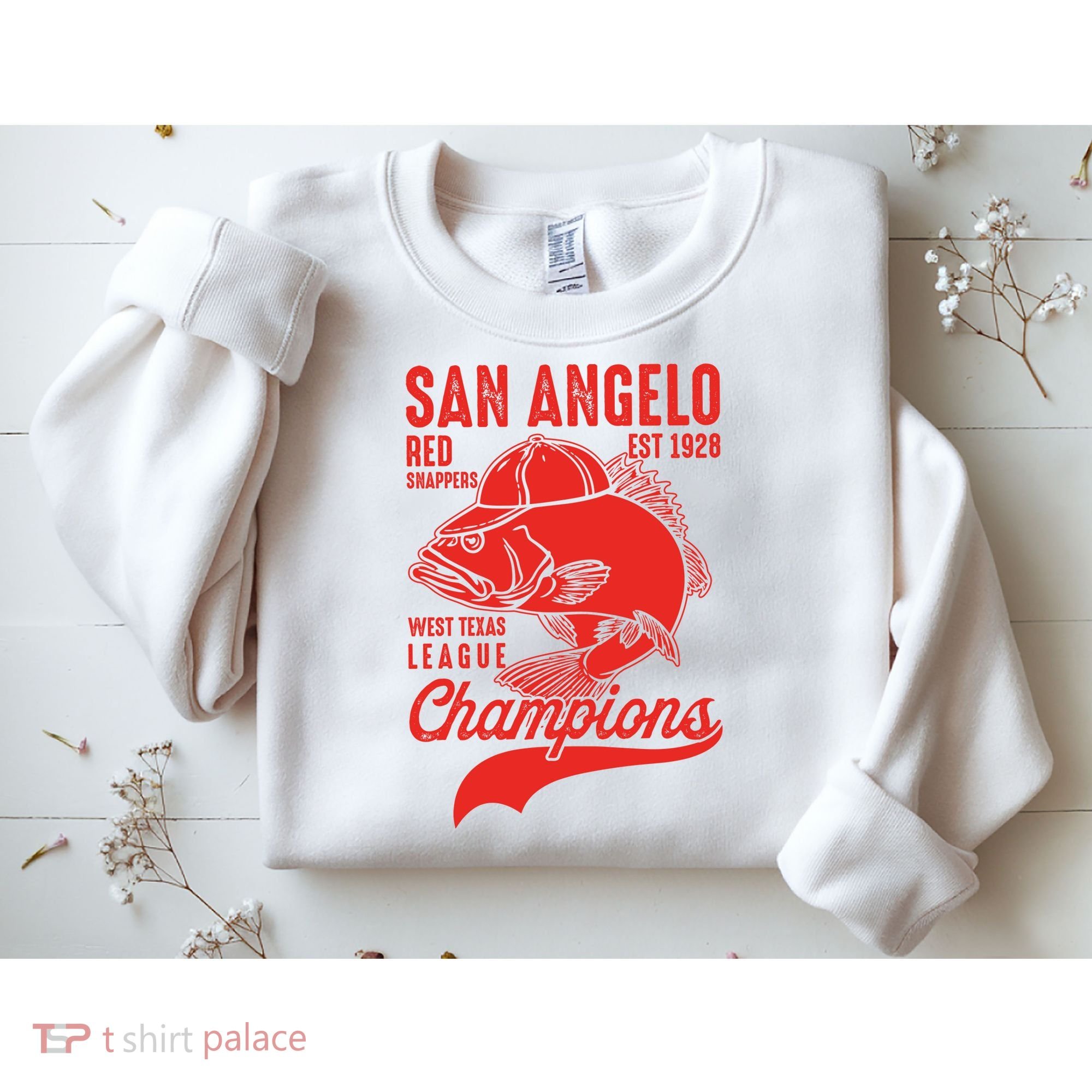 San Angelo Red Snappers West Texas League Champions Sweatshirt