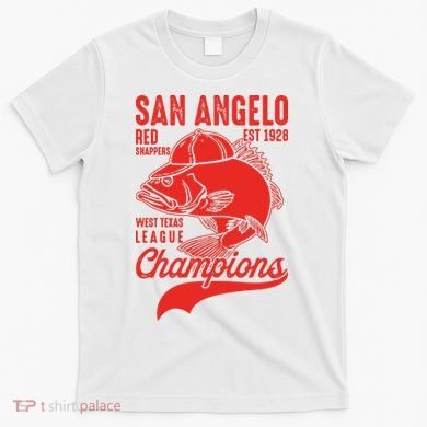 San Angelo Red Snappers West Texas League Champions T-Shirt