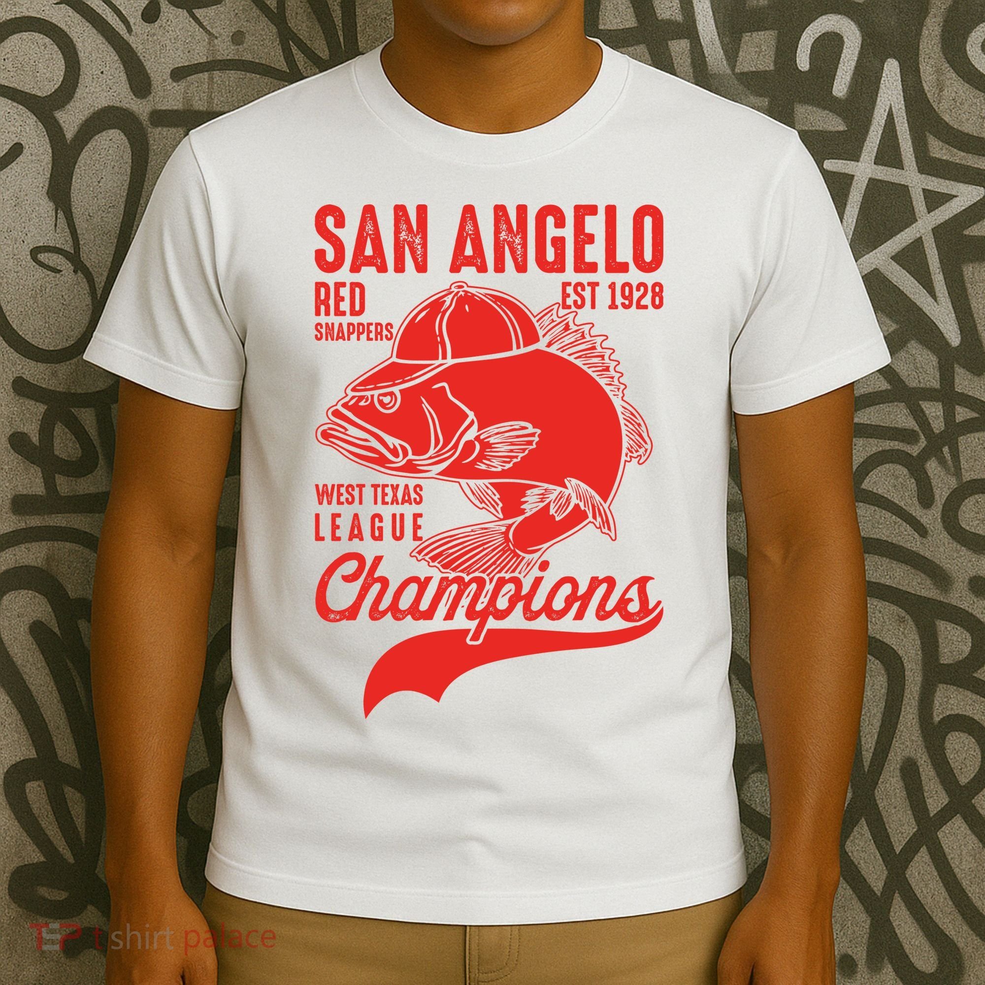 San Angelo Red Snappers West Texas League Champions T-Shirt