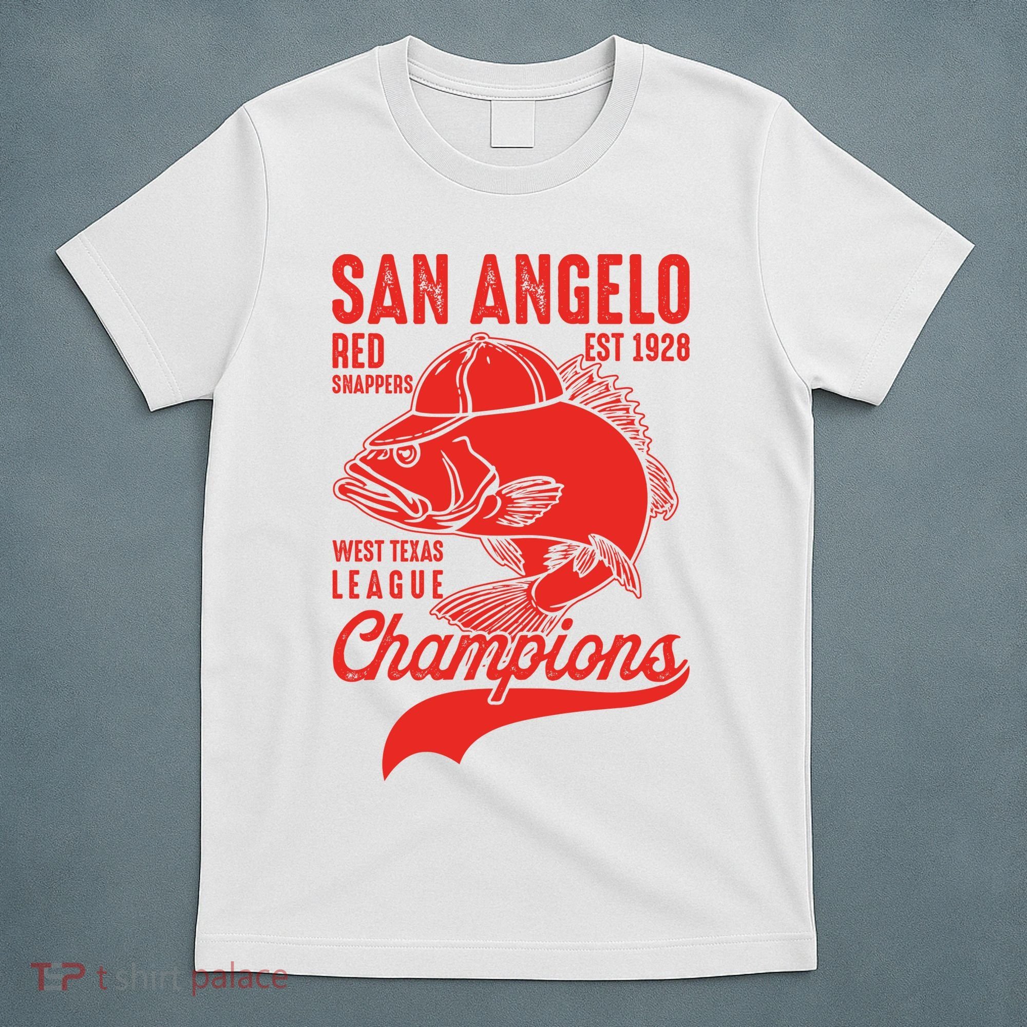 San Angelo Red Snappers West Texas League Champions T-Shirt