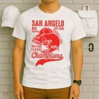 San Angelo Red Snappers West Texas League Champions T-Shirt thumb 6