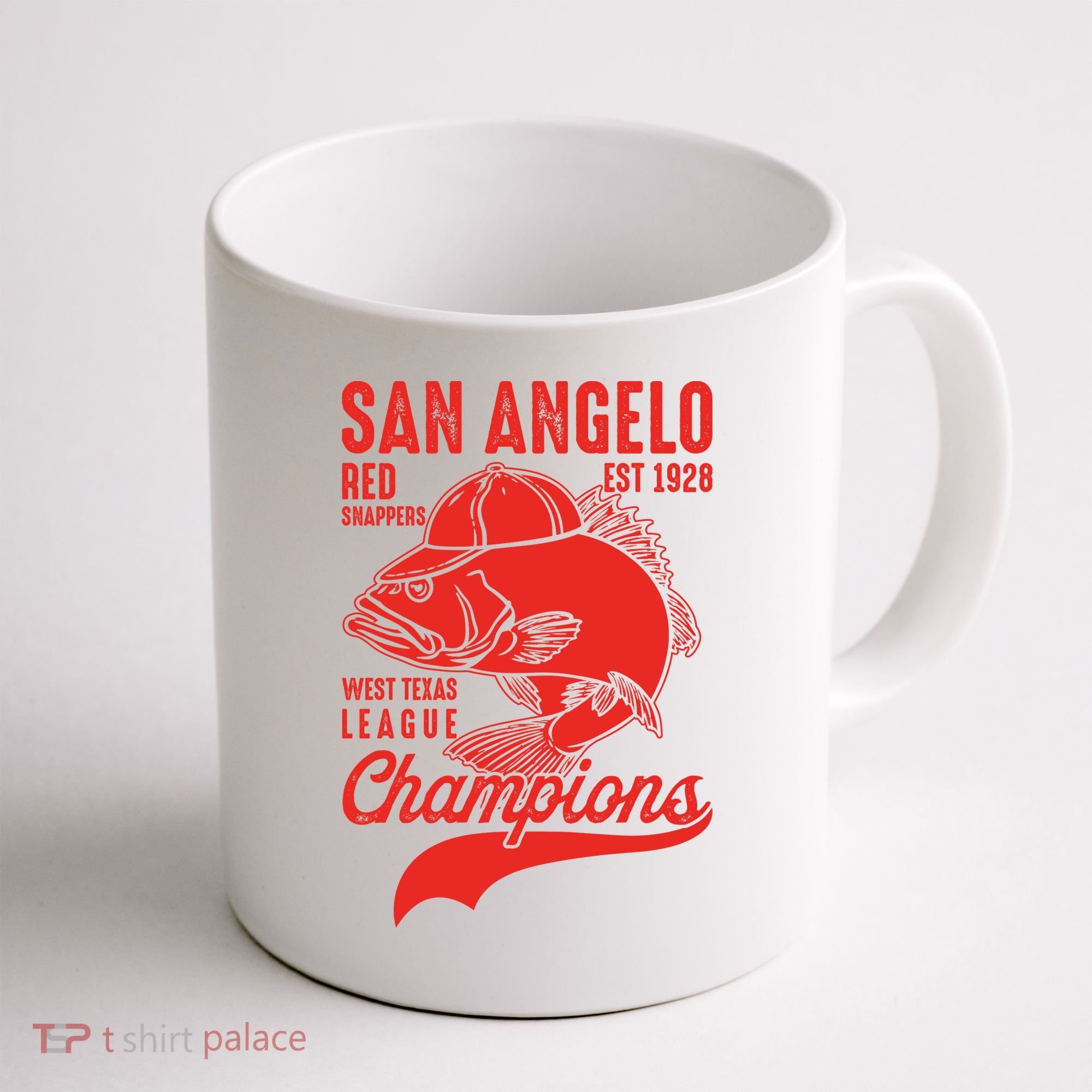 San Angelo Red Snappers West Texas League Champions Coffee Mug