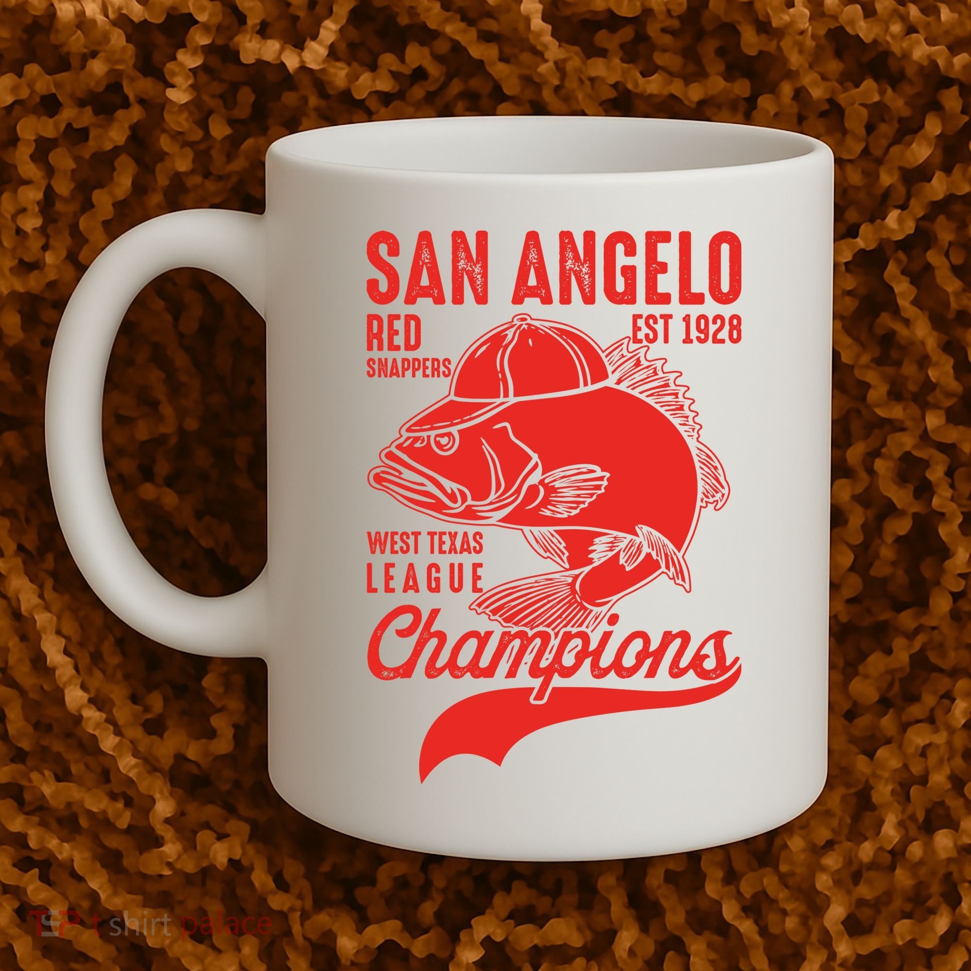 San Angelo Red Snappers West Texas League Champions Coffee Mug