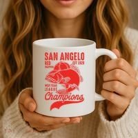 San Angelo Red Snappers West Texas League Champions Coffee Mug thumb 3