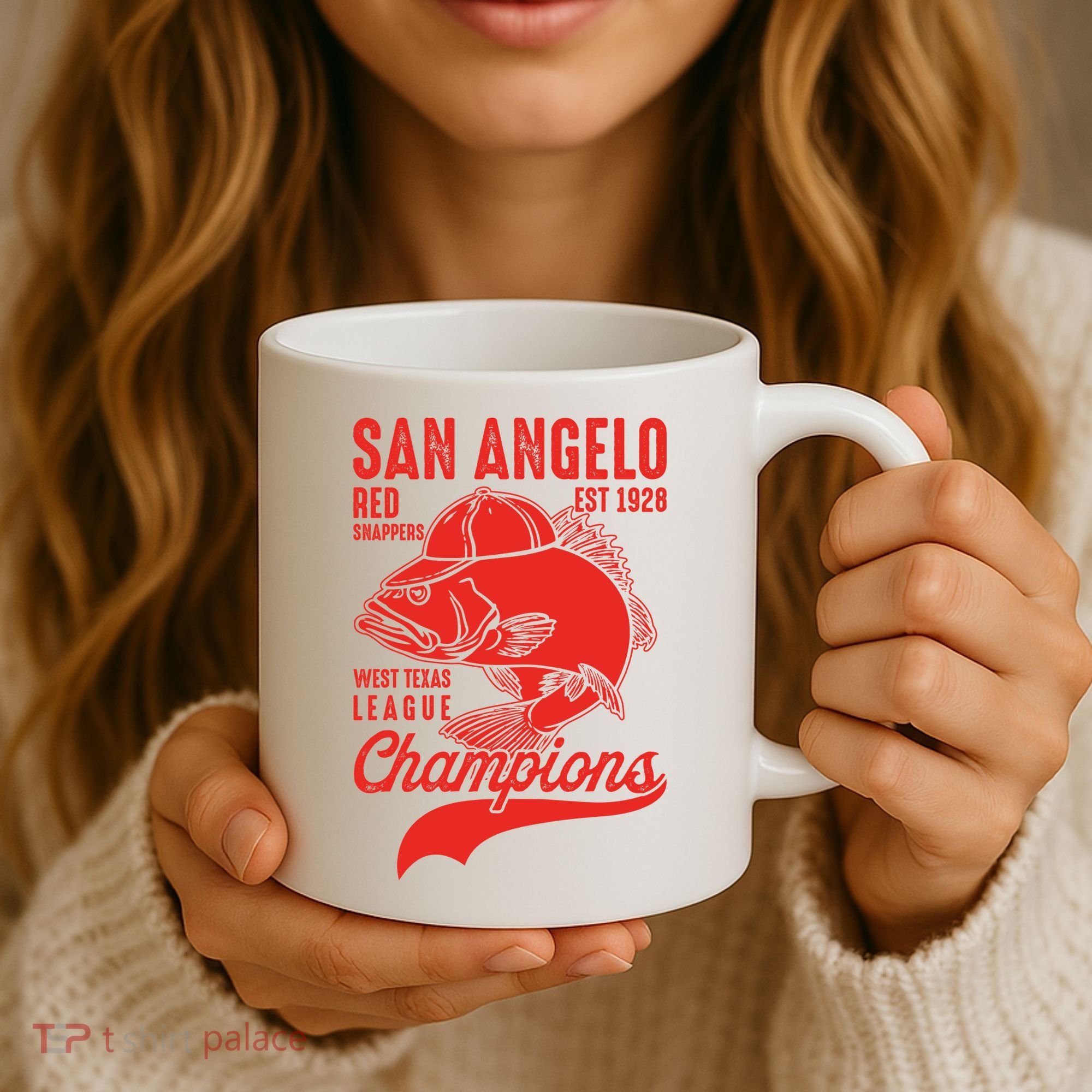 San Angelo Red Snappers West Texas League Champions Coffee Mug