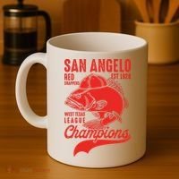 San Angelo Red Snappers West Texas League Champions Coffee Mug thumb 4