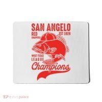 San Angelo Red Snappers West Texas League Champions Mousepad thumb 0