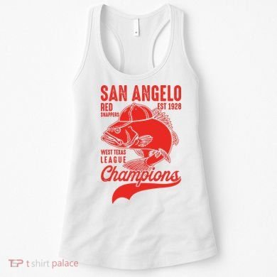 San Angelo Red Snappers West Texas League Champions Women's Tank Top