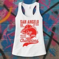 San Angelo Red Snappers West Texas League Champions Women's Tank Top thumb 3